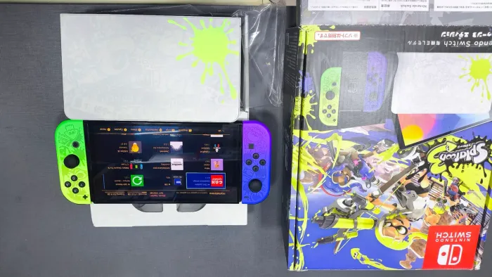 Nintendo Switch Splatoon desbloqueado 256gb