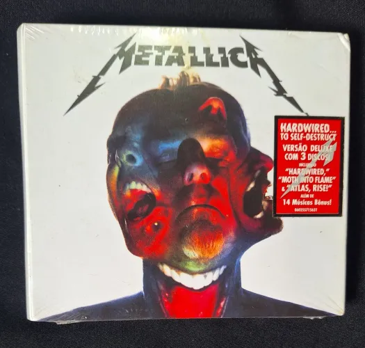 CD Metallica - Hardwired... To Self-Destruct versão Deluxe 3 discos