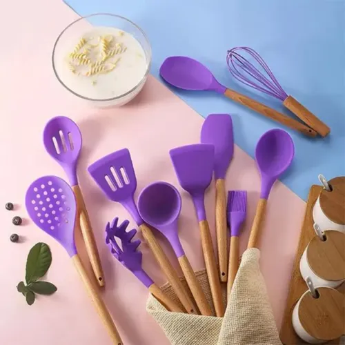 Talher de silicone kit 12 peças