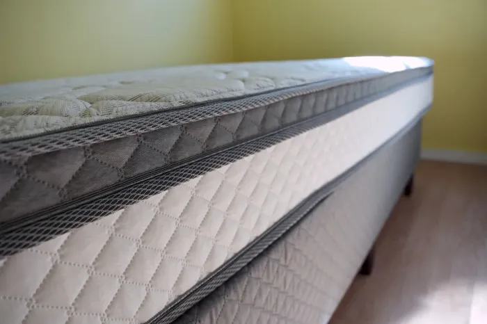 Cama box herval + cabeceira.