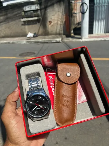 Relógio Mondaine original na caixa