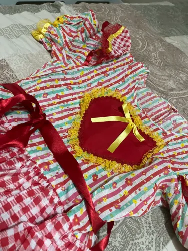 Vestido de festa junina