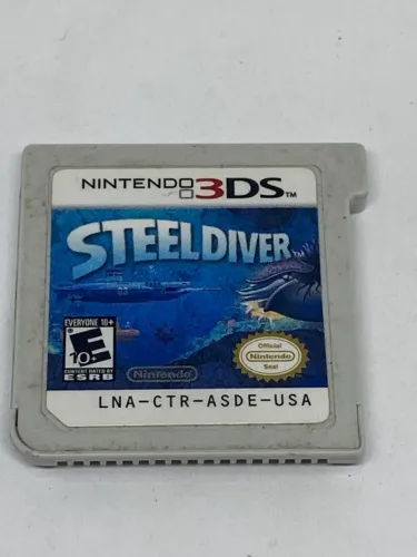 Steel Diver JOGO NINTENDO 3DS ORIGINAL SEM CAPA - LER DESCRIÇÃO