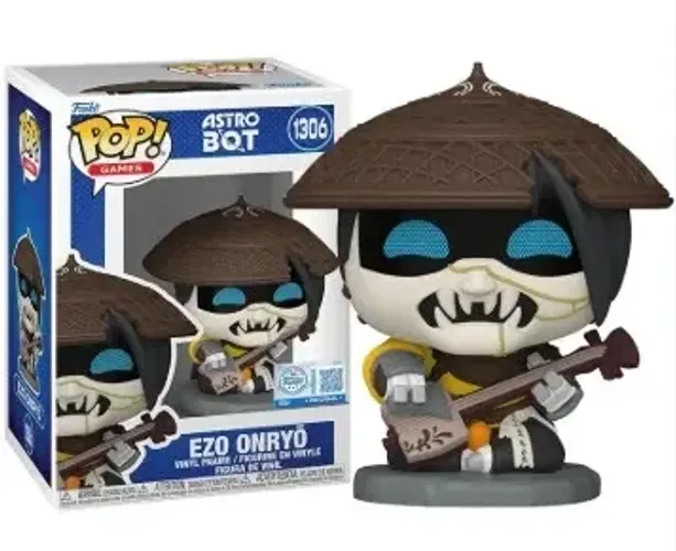 Funko Pop! Games: Playstation Ezo Onryo 1306 Exclusivo - Astro Bot/ Ghost Of Yotei 