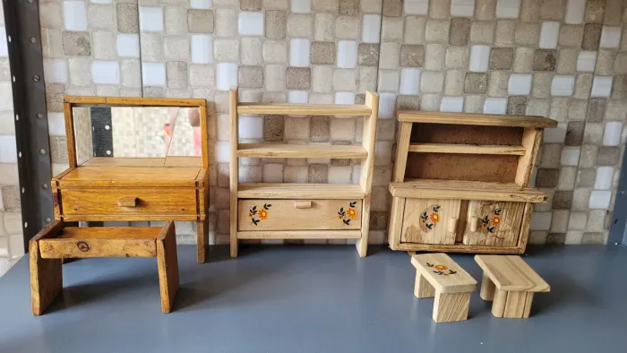 Moveis de brinquedos em MDF década de 90