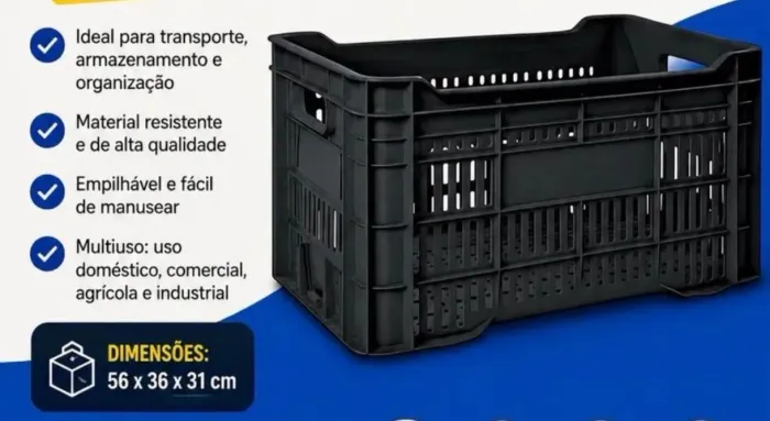 Caixas de Plástico Hortifruti