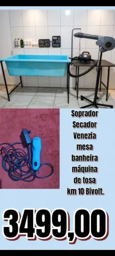 Kit completo banho e tosa , para começar a trabalhar
