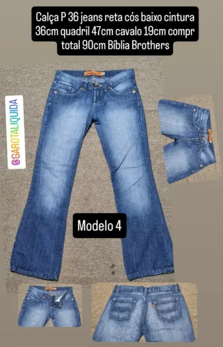 Calça jeans 36 P