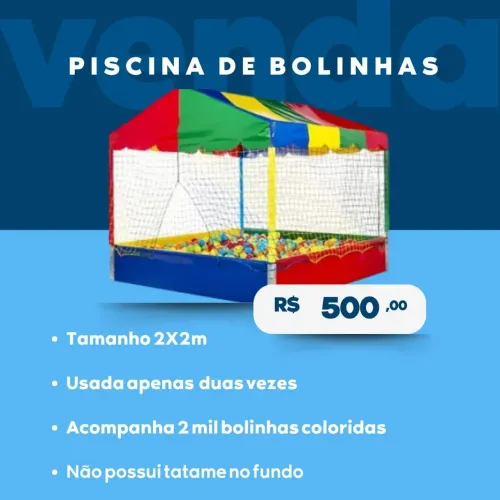 Piscina de Bolinha 2X2m