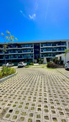 Studio 28m em muro alto com área de lazer de resort, empreendimento já rentabilizando