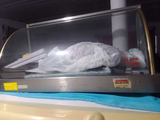 Vendo estufa de salgado
