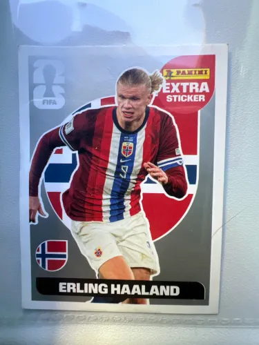 Figurinhas Haaland Legend Prata Original Copa 2026