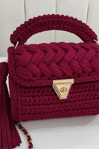 Bolsas de crochê