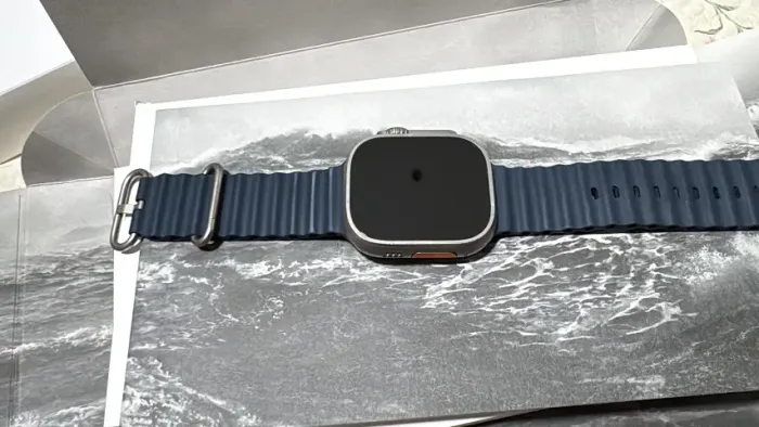 Apple Watch Ultra 2 Geração com Pulseira Azul