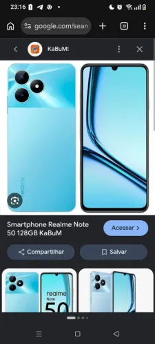 Vendo realme note 50