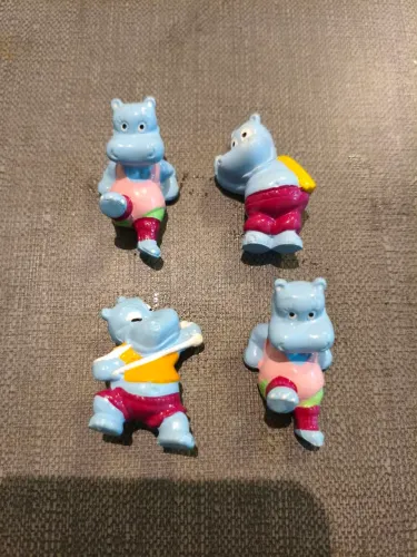 Kinder Ovo anos 90 hipopótamo lote