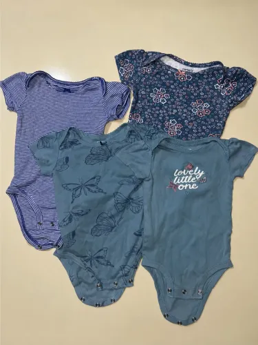 Kit 4 Bodys da Carters para Meninas