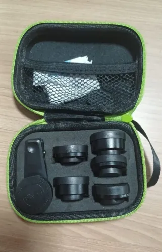 C Novo Kit 6 Em 1 Da Apexel, Câmera, Lente, Fotógrafo, Telef