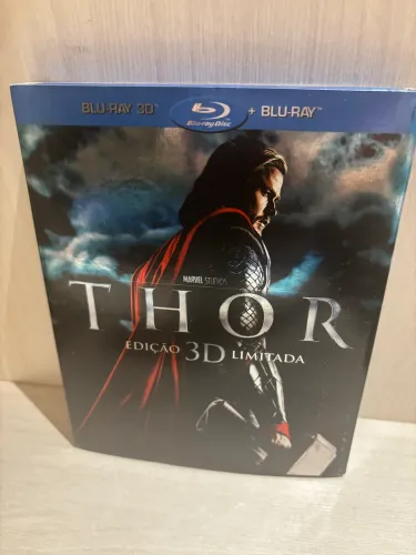 Blu-ray 3D Thor Edição Limitada 2 Discos Original Marvel