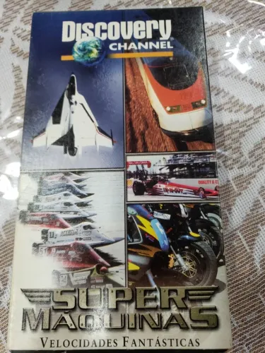 VHS Discovery Channel "Super Máquinas: VELOCIDADES FANTÁSTICAS"