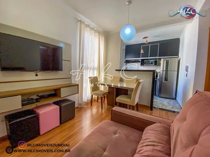 Lindo Apartamento Porteira Fechada com 2 Dormitórios, Vaga Coberta com Lazer