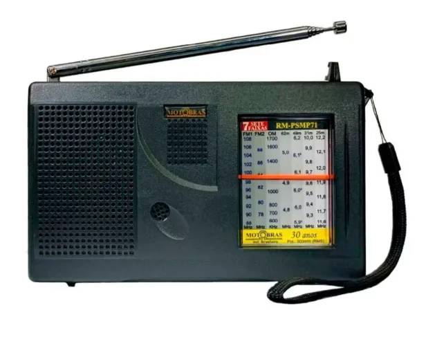 Rádio motobras 7 faixas