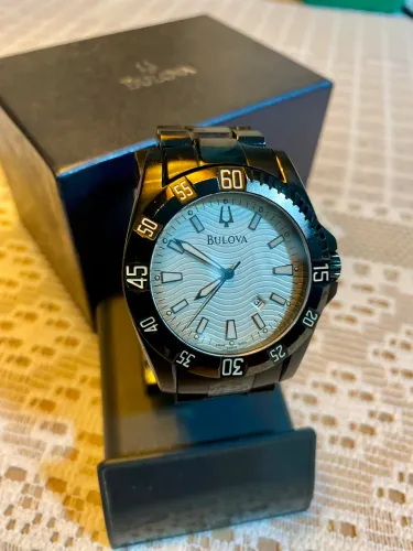 Relógio BULOVA C9339001 Black Military 200m