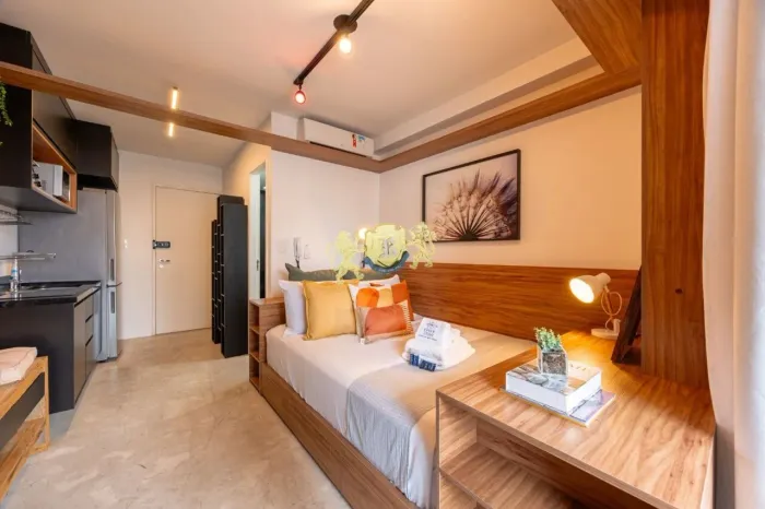 Flat mobiliado à venda em Pinheiros| 24m² | 1 Dormitório | 1 Vaga de Garagem