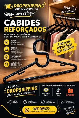 Vendo cabides reforçados para Dropship, fazemos parcerias