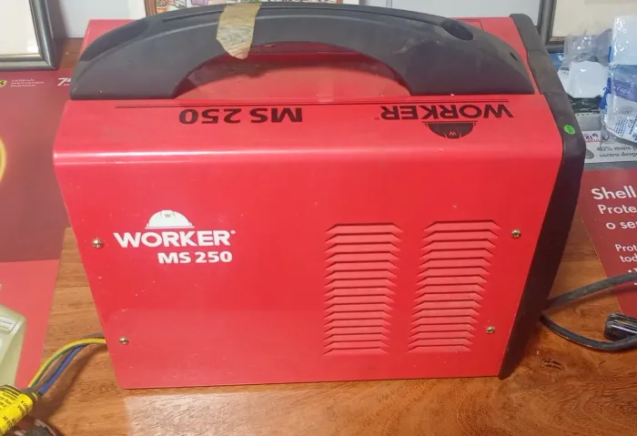 Transformador De Solda Worker MS 250A Bivolt - Estado De Novo / Pouquíssimo Uso
