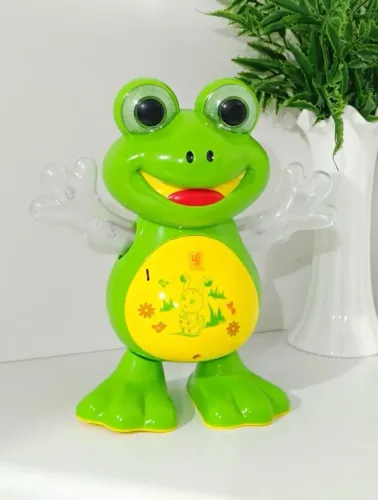 Diversão que pula de alegria! O Sapinho Dançante chegou para animar, cantar e encantar as