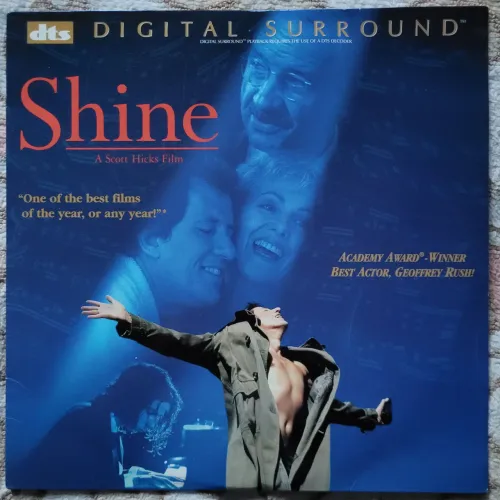 Laser Disc Shine Raridade Audio DTS 5.1