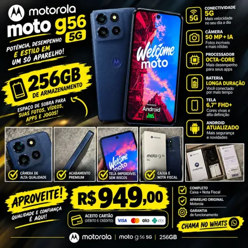 Celular g56 256gb