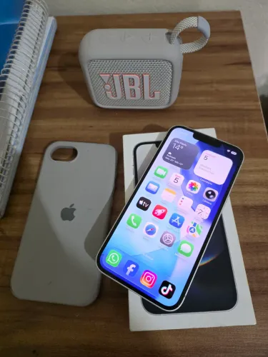 iPhone 16e 128GB Impecável (Completo)