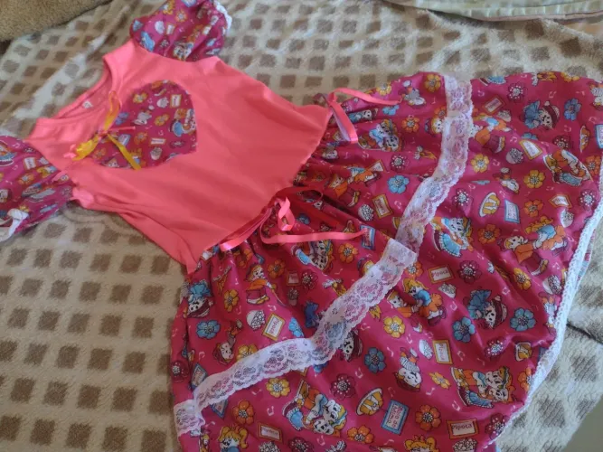 Vestido junina infantil