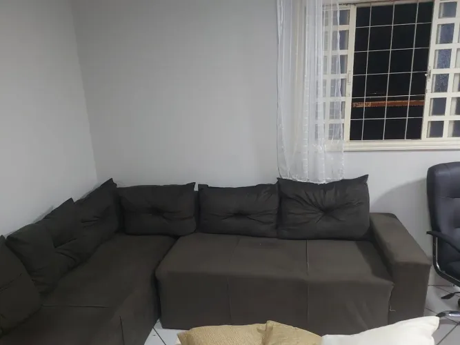 Vendo sofa de canto marrom