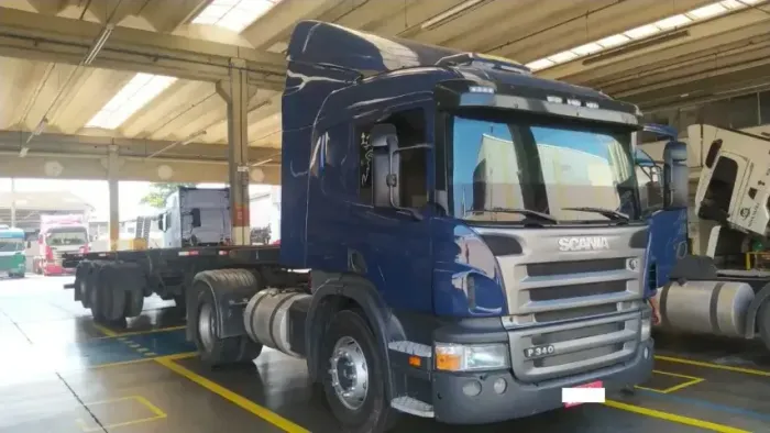 Scania P 340 4x2 Ano 2010 C/ Ar Azul Valor: R$ 189.000,00 - EM OTIMO ESTADO 
