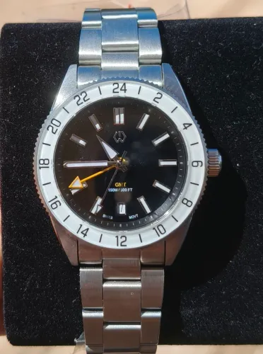 Relógio Wishdoit GMT WSD9025 Diver