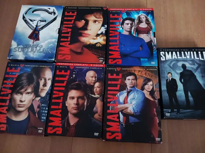Coleção DVDs Smallvile+ Superman