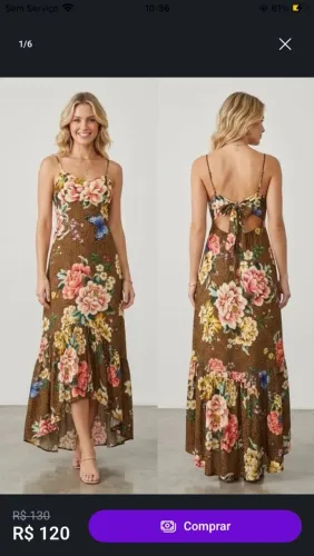 VESTIDO LONGO FARM (G)