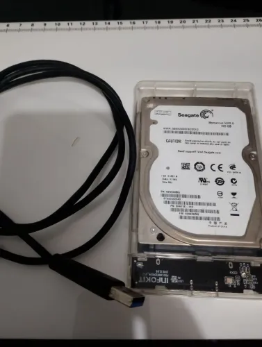 HD externo 320 GB com case 3.0.