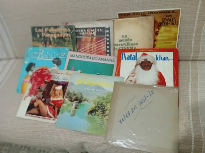 BARBADA; VENDO 10 DISCOS DE VINÍL