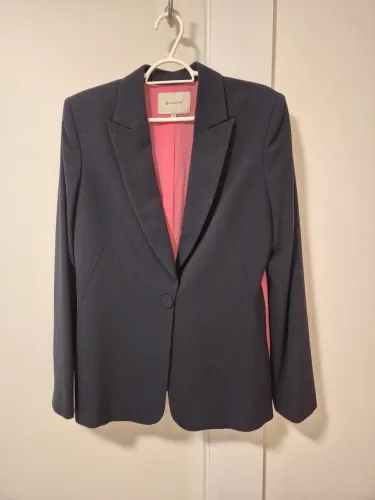 Blazer Dudalina azul marinho