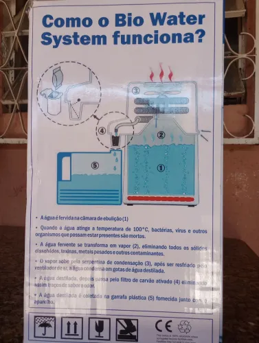Destiladora de água