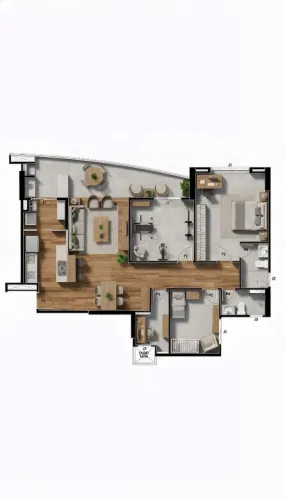 Projetos de Arquitetura - Planta baixa/ 3d