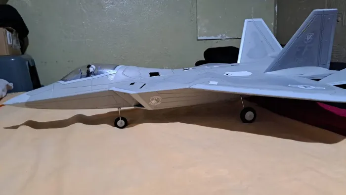 Aeromodelo jato F22 raptor v2 freewing