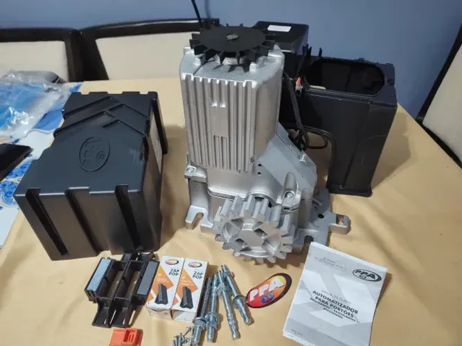 Kit Motor Portão Industrial Ppa Dz 1500 Ind Jetflex Rápido Bivolt