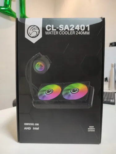 Water cooler 240mm RGB - entrega grátis!