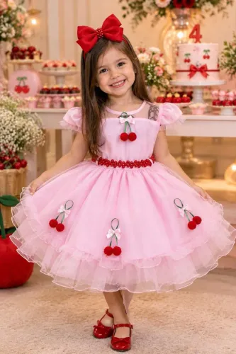 Vestido cereja