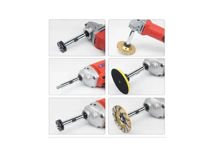 Haste de Extensão Polimento Kit 75-100-140mm, Com Rosca M14  